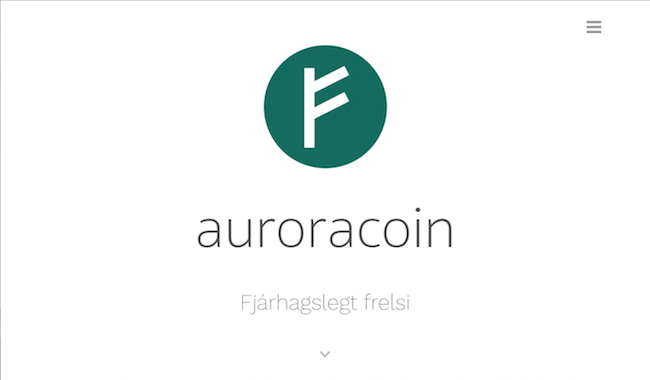 Auroracoin