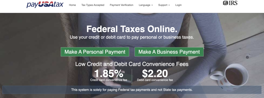 Pay Taxes with Credit Card