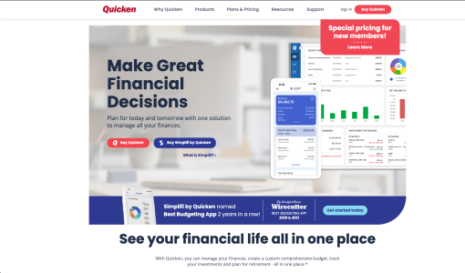 Can Quicken please implement Fidelity access? — Simplifi