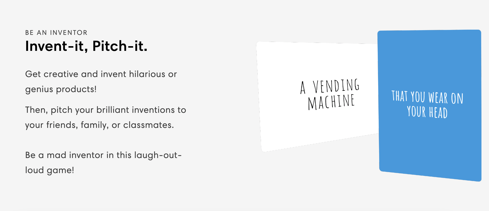 products: the card game