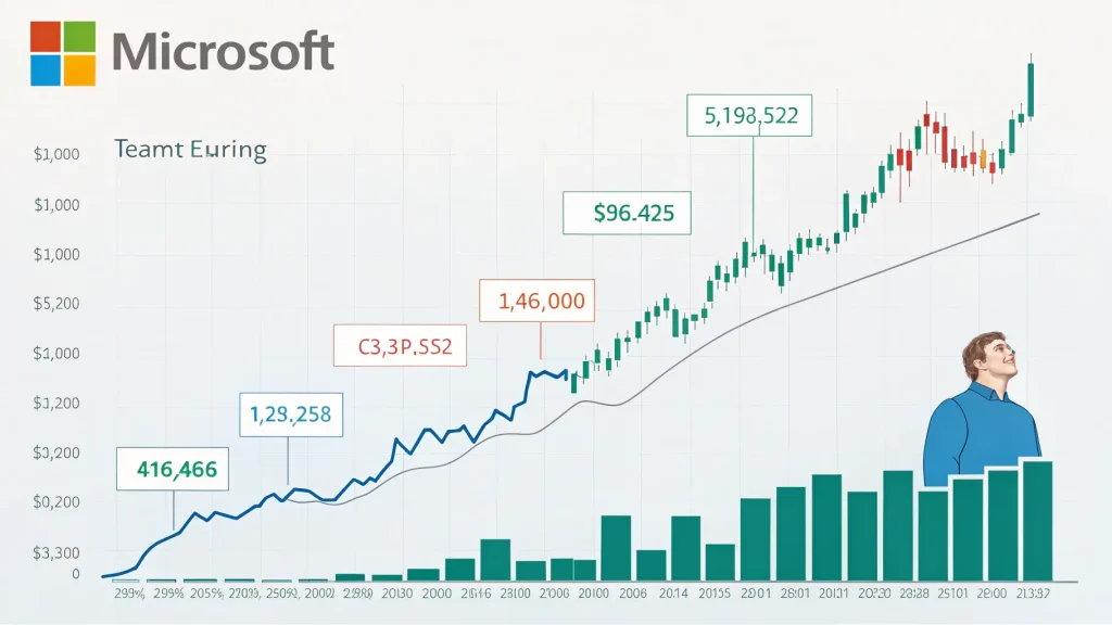 microsoft earnings stock record