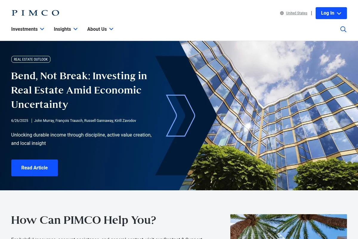 Screenshot of PIMCO Enhanced Short Maturity Active ETF homepage