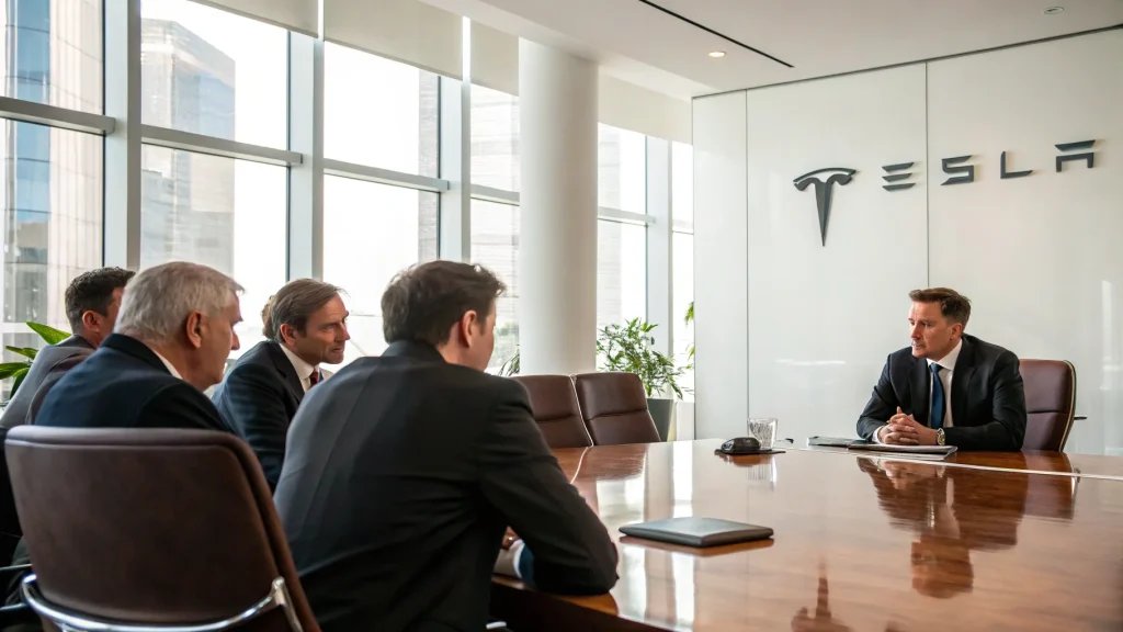 tesla board musk pay package approval