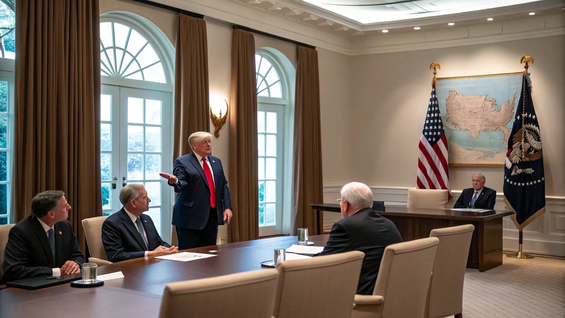 trump blames democrats government funding standoff