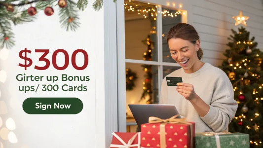 card issuer three hundred signup bonus