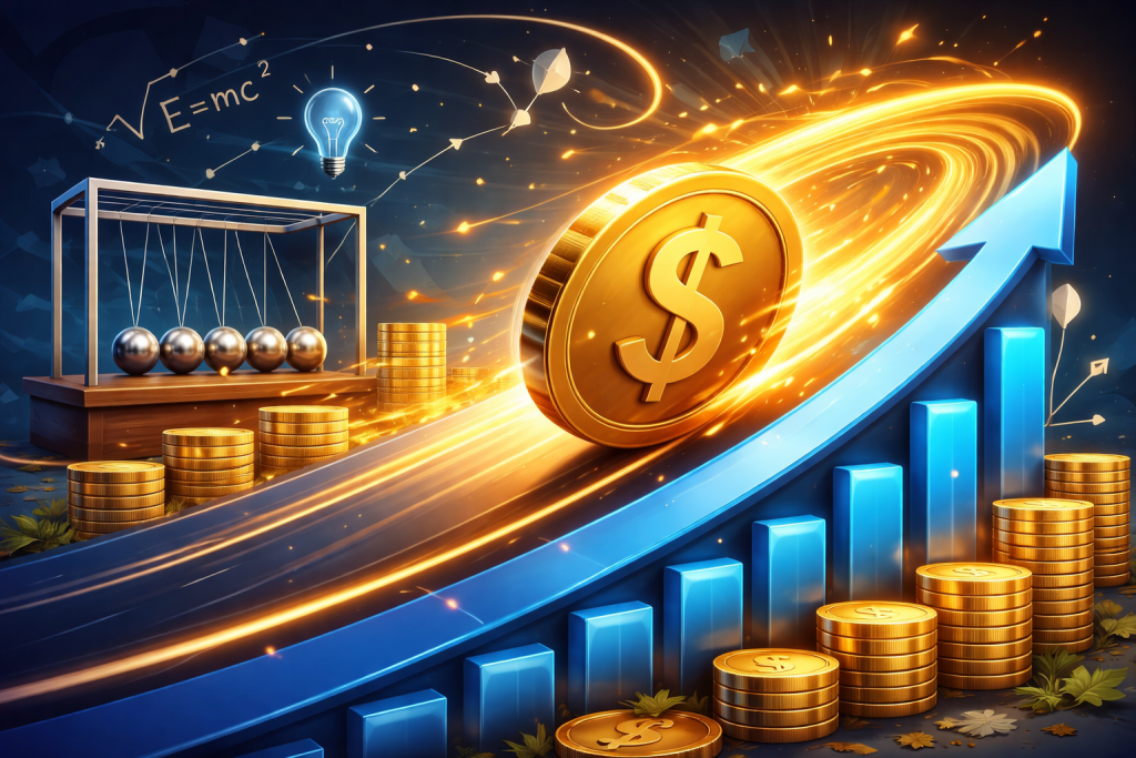 The Physics of Wealth: Why Momentum is the Secret Ingredient to Financial Freedom