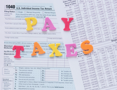pay taxes in letters on top of tax forms; 7 Ways the IRS Punishes Successful Founders
