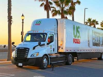 large diesel truck in the early morning light; Diesel fuel 15 Ways to Win the War on Food Prices