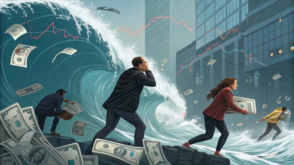 why dollar dominates during panics