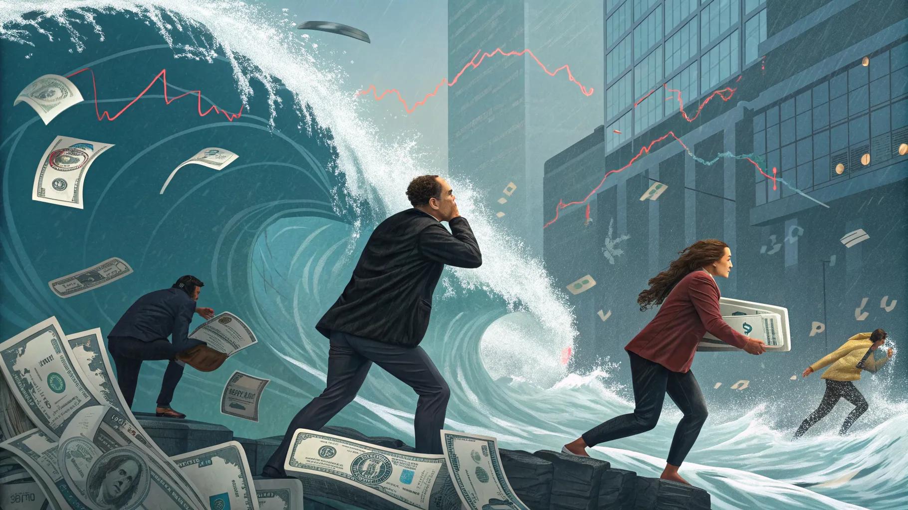 why dollar dominates during panics