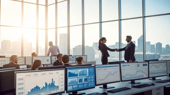 inside a software firm; Software firm beats estimates on AI