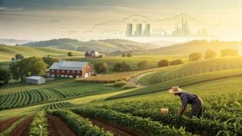 beautiful green farmland; Why Farmland Belongs Beside Your Stocks