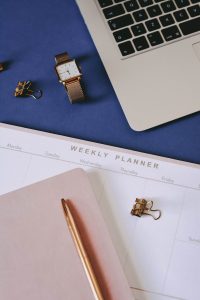 weekly finance planner; 15-Minute Weekly Money Habit Financial Trajectory