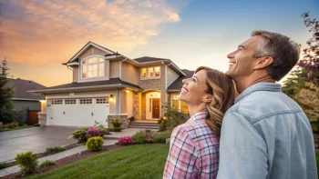 couple looking at a new home; Co-Applicants boost home loan approvals