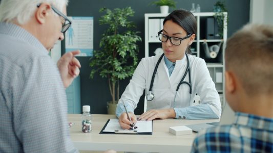 retiree filling perscription; Healthcare Cost Crisis Retirees Aren't Prepared For
