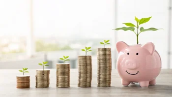 Small SIP investments building a large retirement corpus over time through compounding