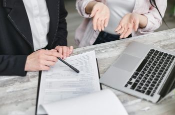 person going through health insurance issues; Self-Employed's Guide to Health Insurance