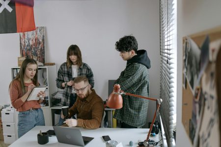 small team working together for the win; Small Teams Outperforming Big Companies With AI