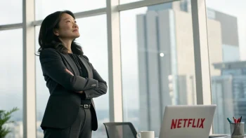 showing a women cmo representing Netflix CMO #1; Forbes ranks Netflix CMO No. 1 again