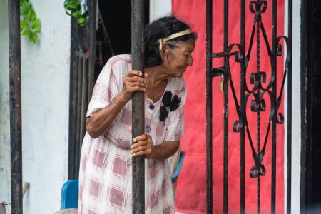old woman on social security; Social Security Cuts May Arrive Sooner Than Expected