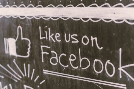 like us on facebook and a thumbs up;