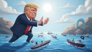 Trump trying to keep Hormuz clear; Trump blasts NATO over Hormuz support