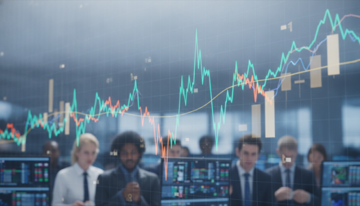 stocks swing in midday trading
