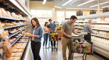 people price-hunting at the grocery; Consumer price hunt needs more evidence