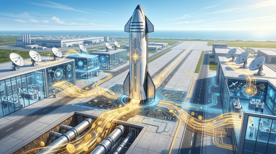 graphic of spacex now spending on ai;