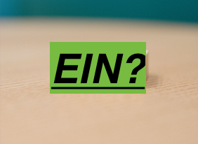 EIN on a blue and tan screen; EIN and How Do You Get One for Free