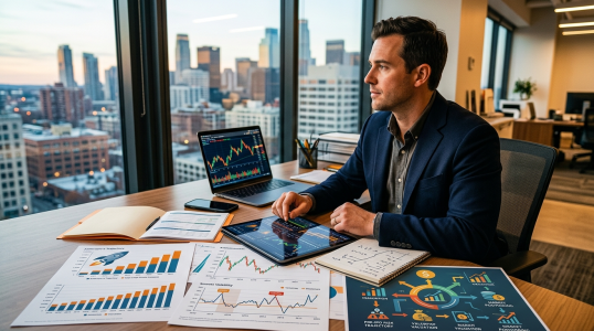 financial advisor going over data; How to Assess Anthropic Before a Potential IPO