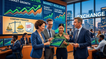 group on wall street watching the screen graphs go up