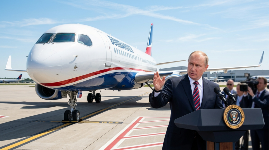 trump threatens ban bombardier aircraft