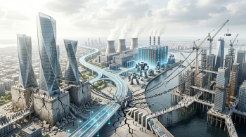 city run entirely on AI falling apart; Debt and AI spending raise market risks