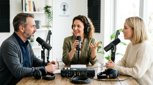 Podcasters talking about the big business of pregnancy